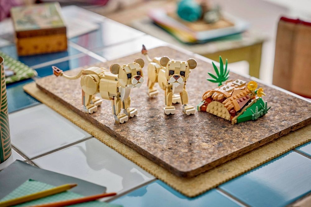 LEGO® Creator 3-in-1 31386 Дикі тварини: Величний лев (Wild Animals: Majestic Lion)