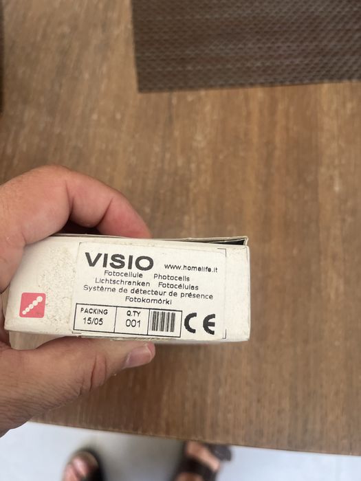 Fotocélulas para Portão elétrico   LIFE Visio (Novas em Caixa)