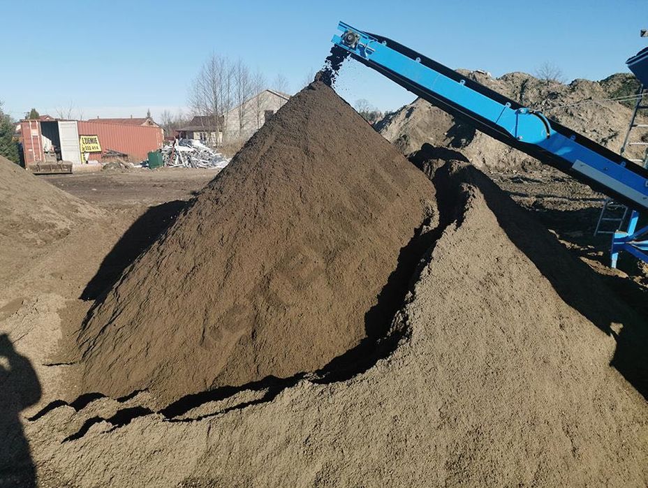 Czarnoziem, humus, ziemia kopana, przesiana, ogrodowa siana