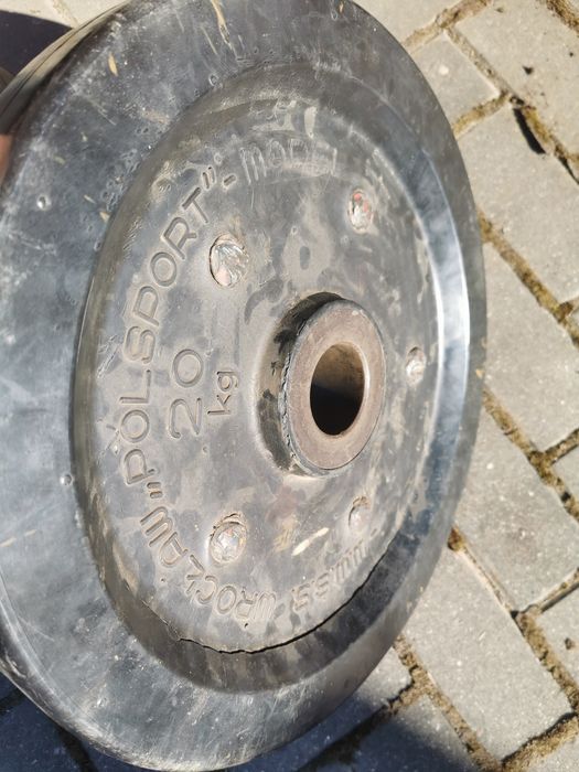 Zestaw Obciąrzenia+sztanga olimpijska