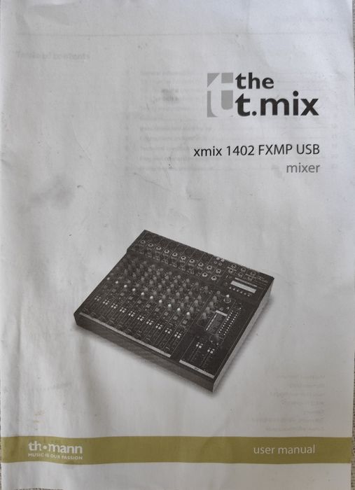 the t.mix xmix 1402 FXMP USB