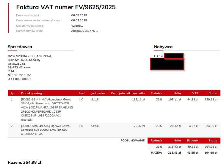 Hoverboard- Deskorolka SKYMASTER 11 Evo (10.5") z nakładką typu GOKART