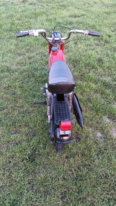 Motorynka zarejestrowana, zabytek, na chodzie Romet pony 301