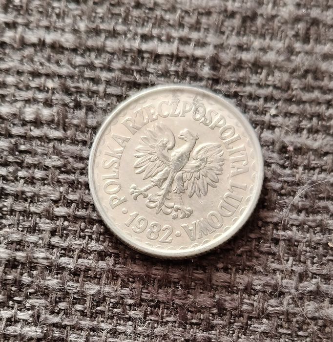 Moneta jednozłotowa z 1982