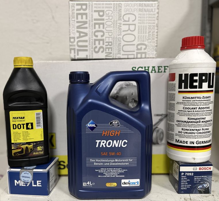 Моторна олива Aral HighTronic 5w-40 4л.