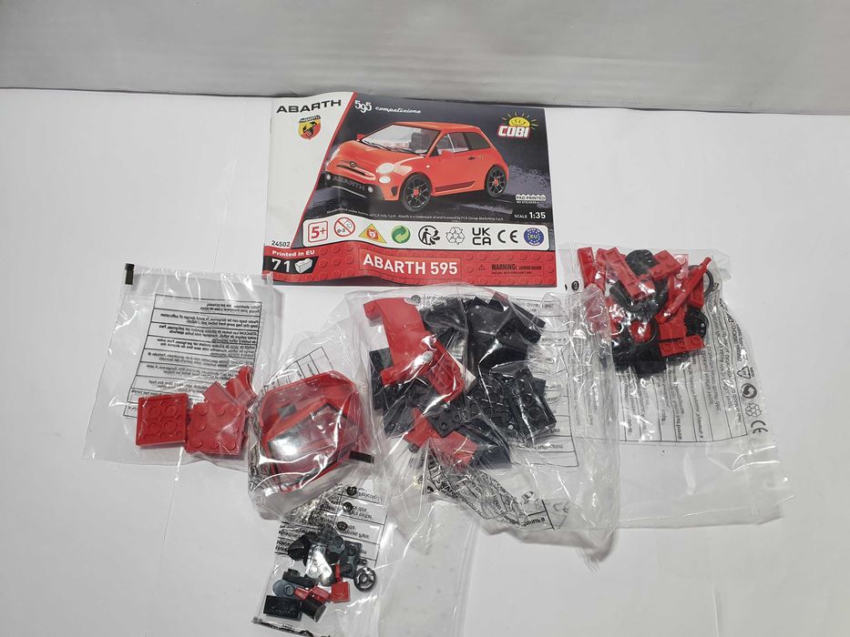 Klocki COBI 24502 ABARTH 595 Competizione samochod auto Nowe Fiat