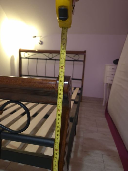 Łóżko metalowe  200/140