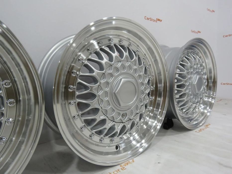 Jantes look BBS RS 14 x 6.5 et 30 4x100 + 4x108