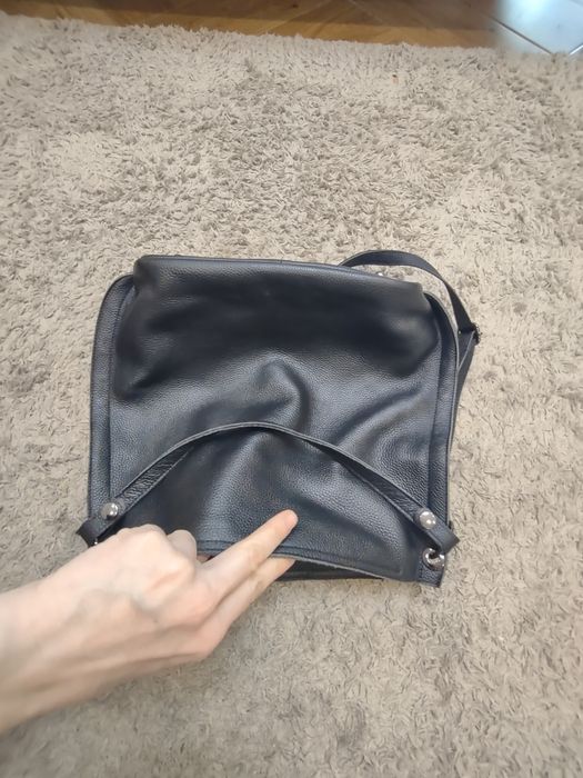 Сумка шкіряна, шопер