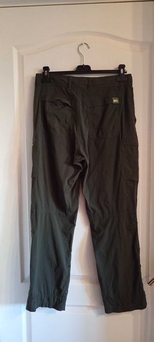 Мужские брюки-карго REI Co-op Sahara Green Relaxed Roll-up