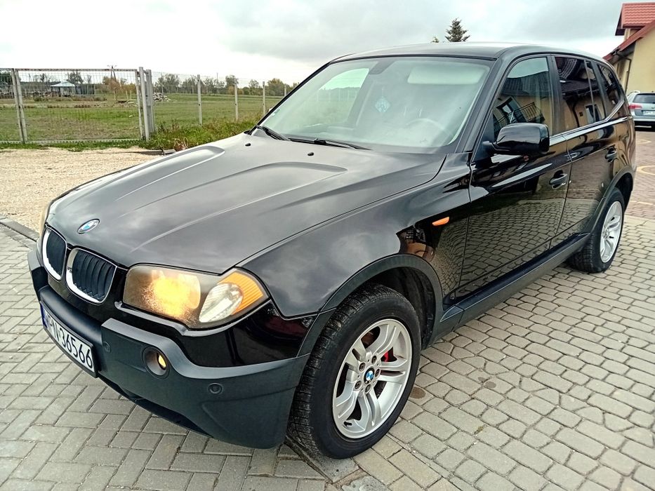 Bmw X3 2.0 150 km.  Skórzana tapicerka. 4x4 idealna na zimę.