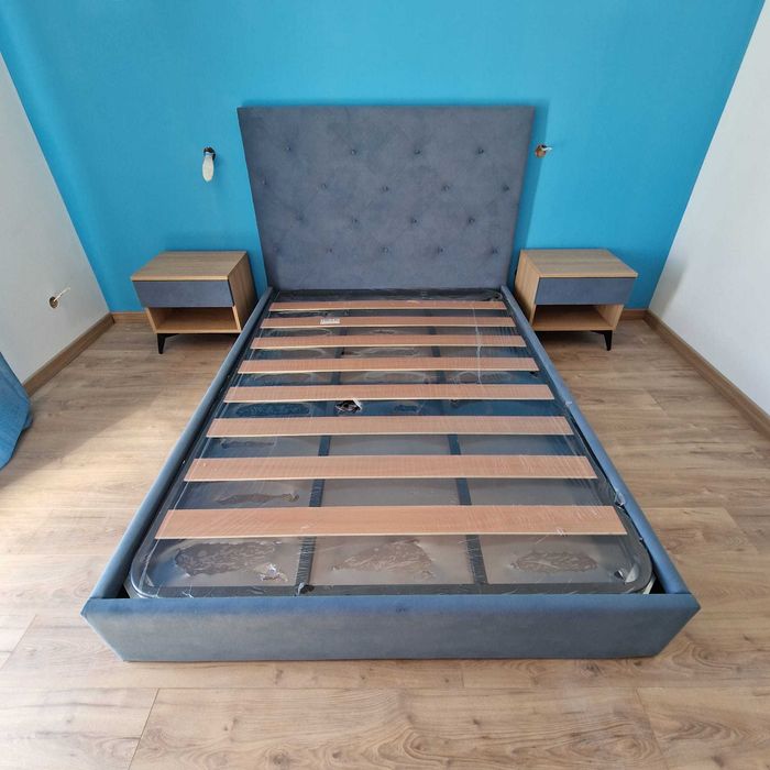Camas De Casal Estofadas Top de Gama 190x140m Estrado Incluído 199€ !!