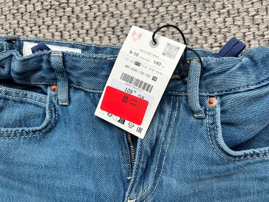 Zara spodnie 140cm NOWE