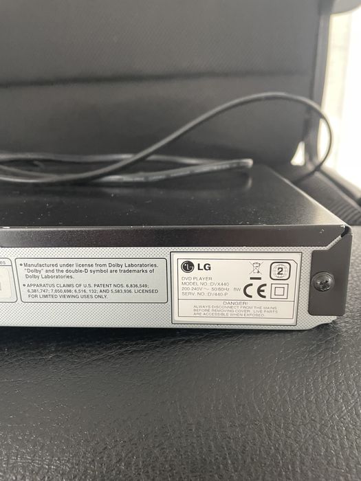 LG DVX440 DVD Player64298101924097121