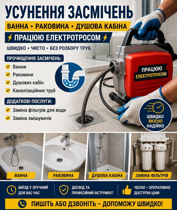Сантехнік в місті Суми