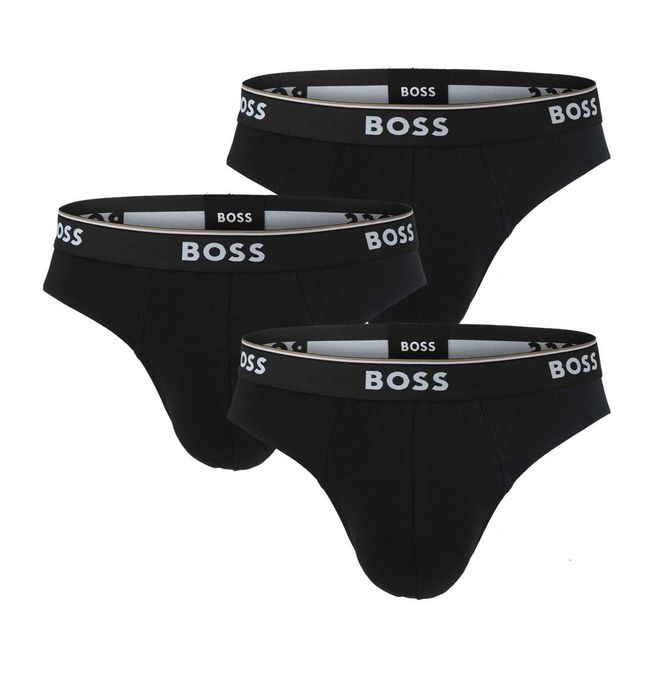 HUGO BOSS slipki 3 PAK slipek męskich NOWOŚĆ 2025