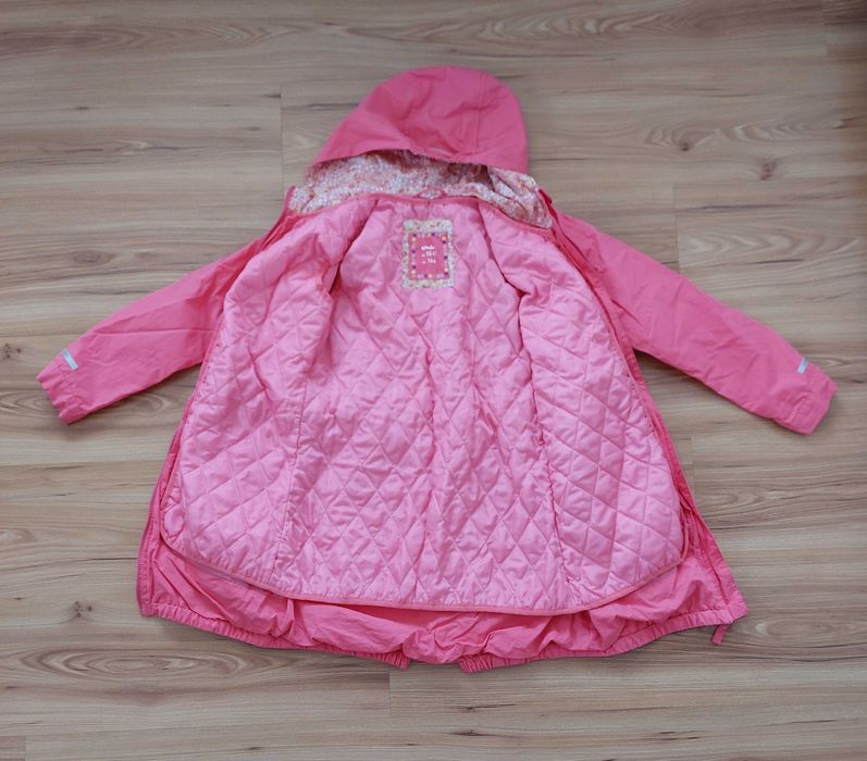 Wiosenna kurtka / parka dziewczęca z odpinaną kamizelką (Endo) 146 cm