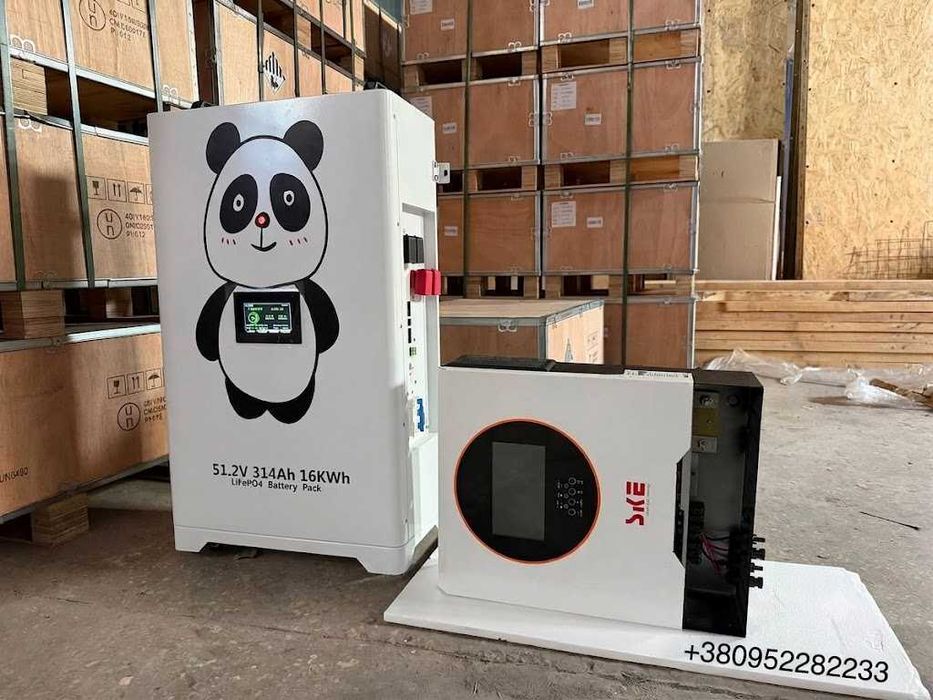 Інвертор SKE PH21-10.2K 10.2kW 48V + Braun Power LiFePO₄ 51.2V 314Ah 16.07kWh | Комплект резервного живлення