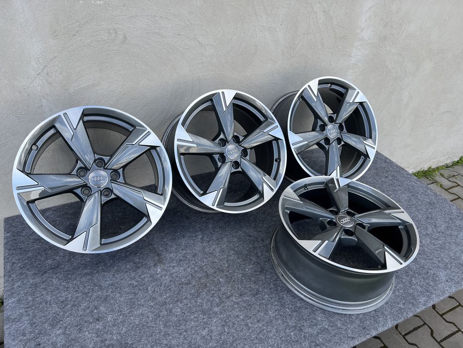 Диски титани R18 AUDI оригінал 5х112 ЕТ39 а3 а4 а6 Q5 Q3 skoda