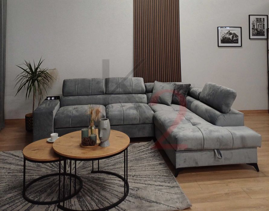 NOWOŚĆ, narożnik Fuks +USB, gniazdko, pikowany narożnik +gratis