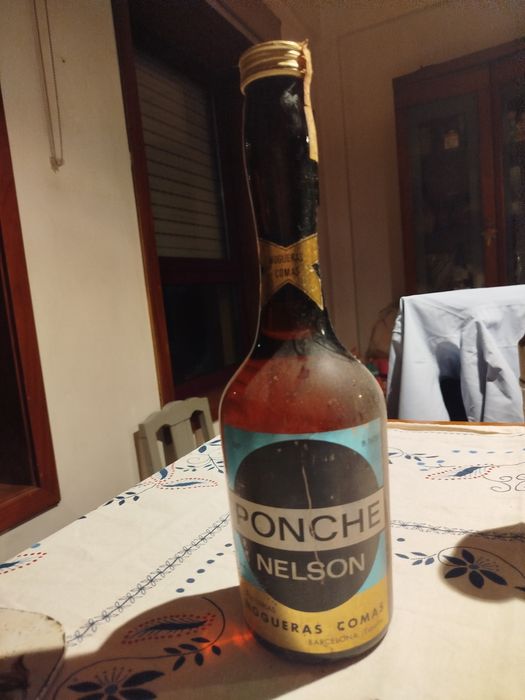 Garrafa vintage de ponche Nelson