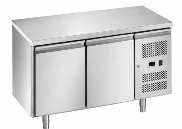 Bancada Refrigerada 2 Portas Inox – NOVA