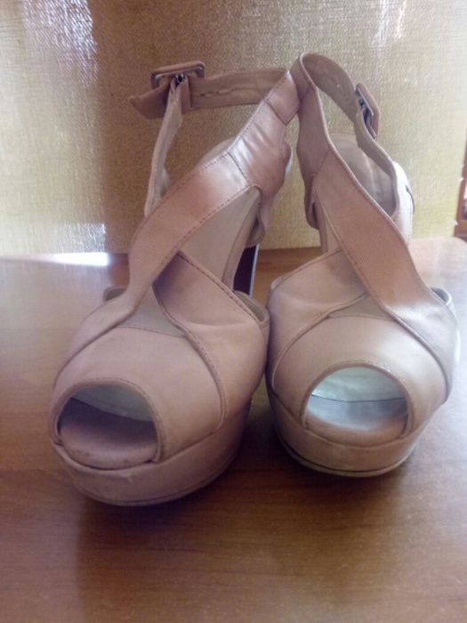 Buty Ryłko Szpilki Skórzane