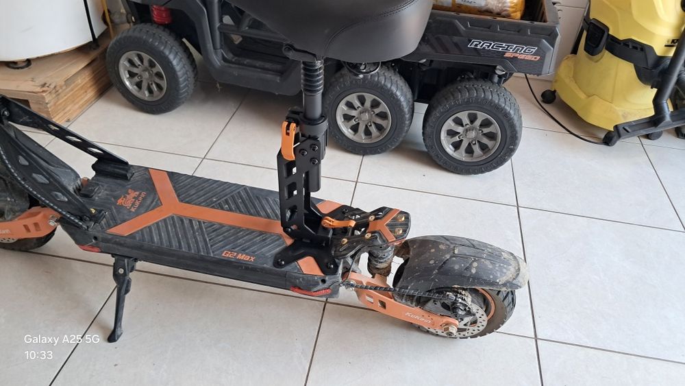Siedzenie do hulajnogi kukirin g2 max