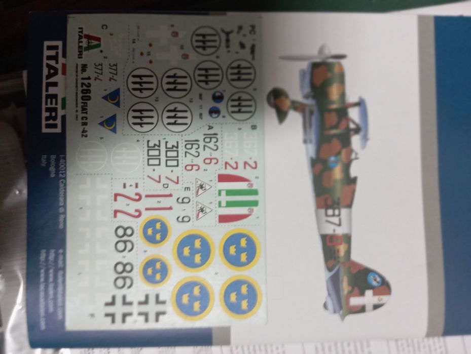 Modelismo italeri cr42 Falco (novo)