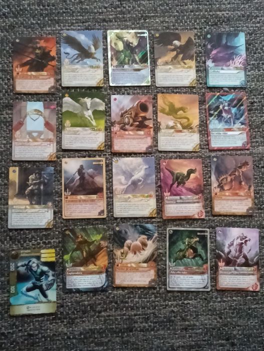 Lote de Cards Fantasy Riders e 1 Redakay