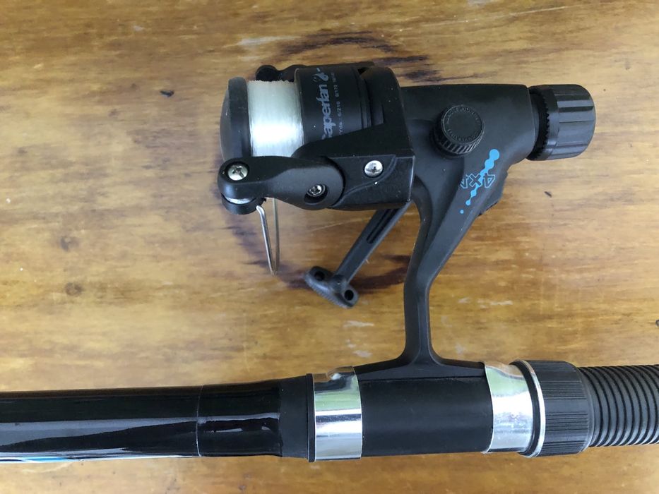 Cana de Pesca Completa com Apoio – Excelente Estado