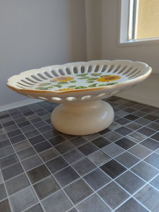 Cermol ceramika patera w słoneczniki