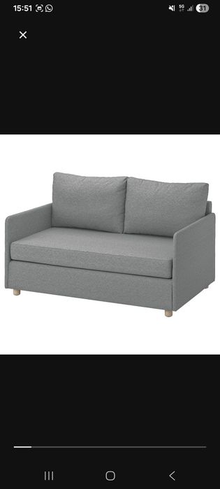 Sofá-cama 2 lugares IKEA FRIDHULT