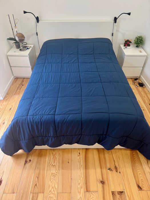 Edredão Casal Azul