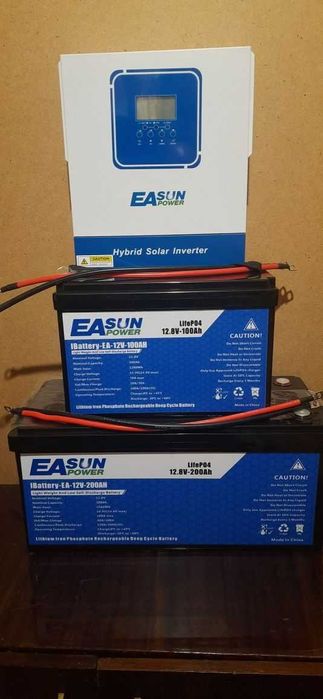 LiFePo4 Аккумуляторы SJY REDODO EASUN CATL PowMr 100 - 200AH 12 24 48V