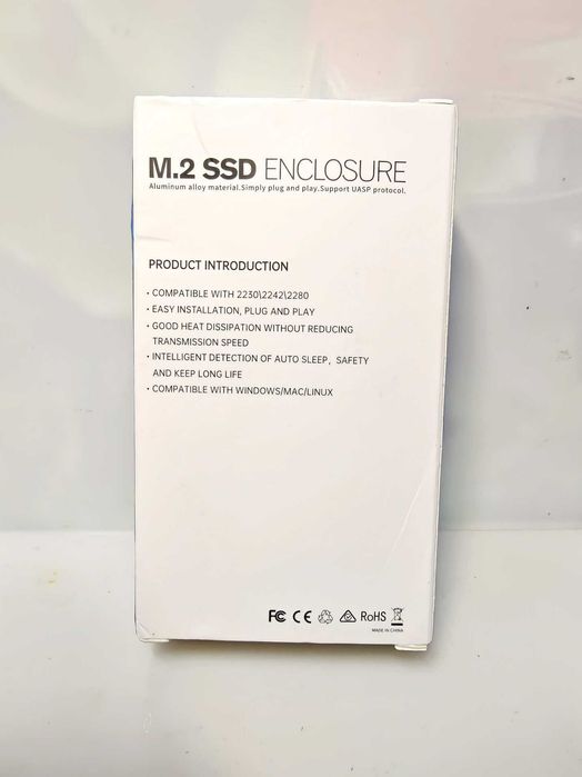 Новый внешний карман UnionSine M.2 SSD NVMe USB 3.2 Gen 2 (10 Гбит/с)