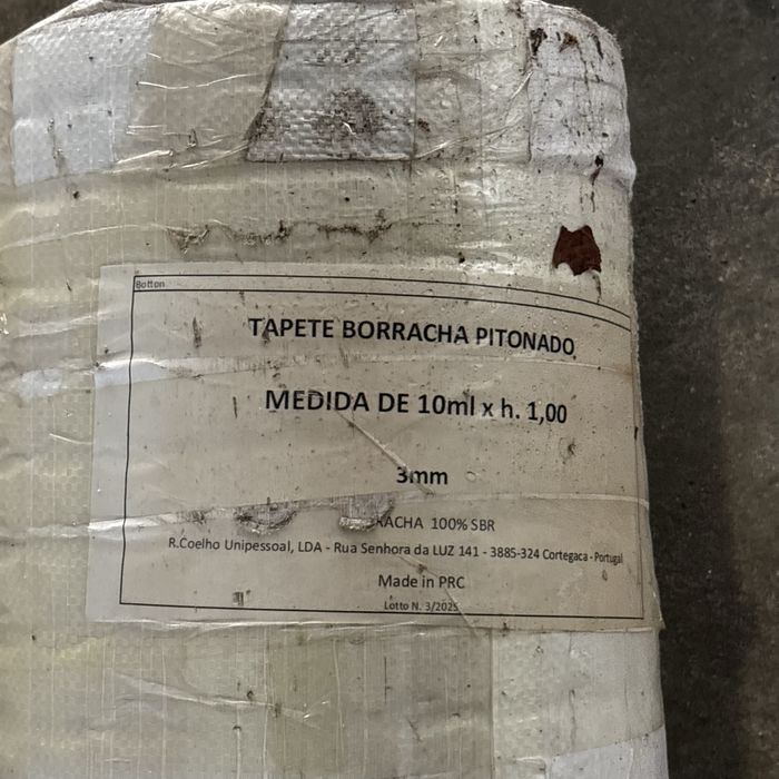 Tapete de Borracha Pitonado 1m x 10m