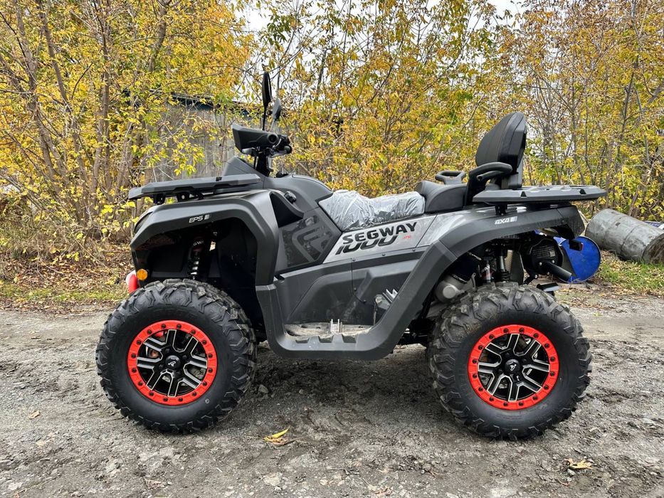 Квадроцикл Segway 1000 AT10L FULL Equipped (Grey+red) наявність