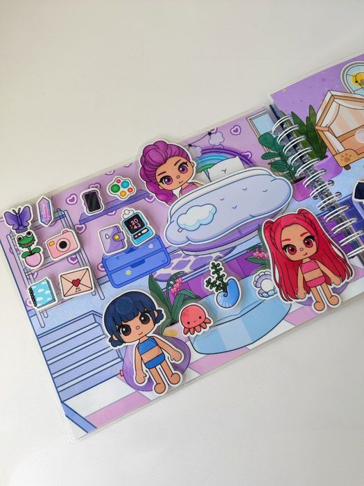 Альбоми з іграми на липучках K-POP