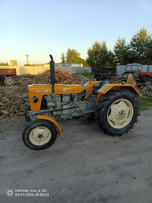 Traktor,ciągnik  Ursus c 330 sprzedam ,rok prod 1972,zarejestrowany