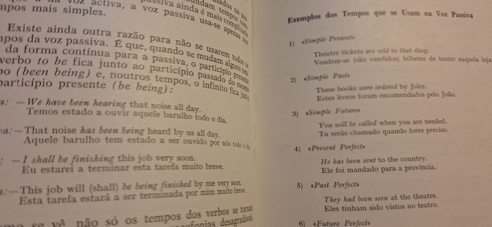 Compêndio Gramática de inglês de 1966