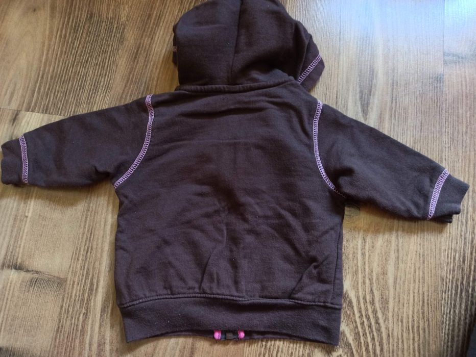 Bluza dziewczęca małpka rozpinana