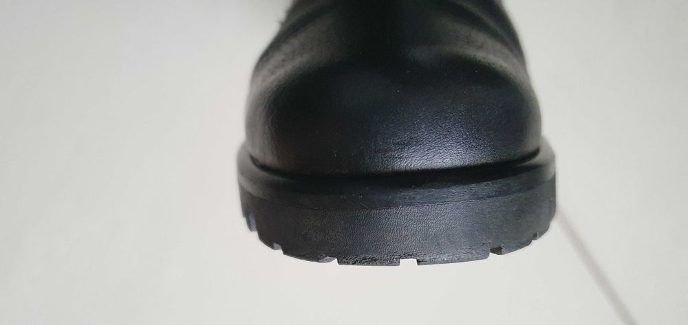 Botki premium Hugo Boss skóra naturalna