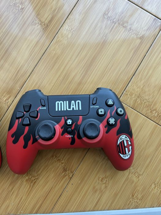 геймпада Qubick AC Milan Flames Wireless Controller Ps4-ps5