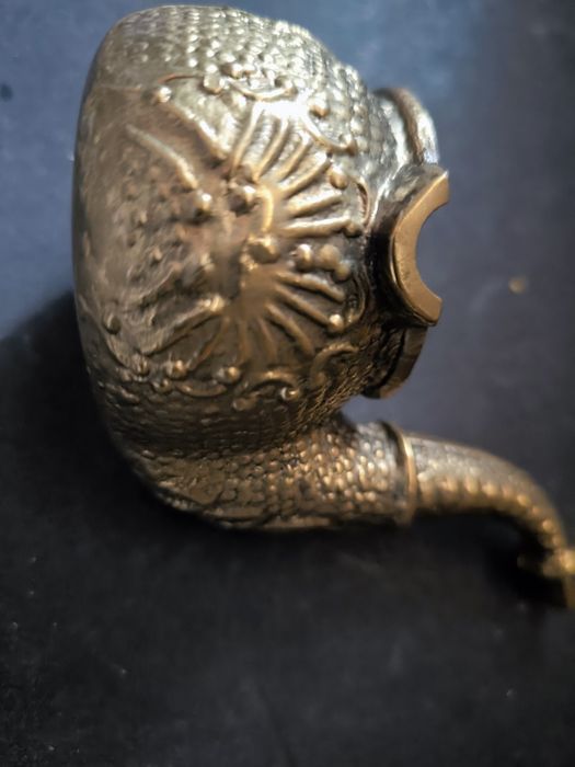 Cinzeiro de cachimbo em bronze