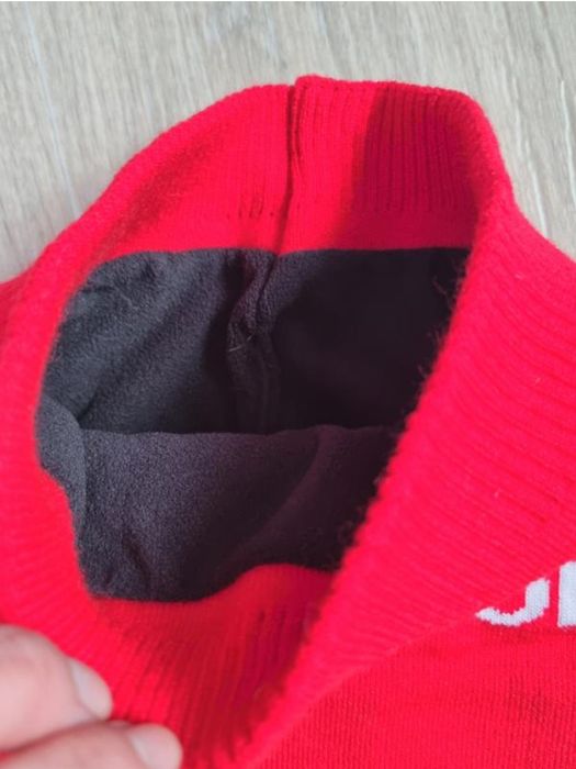 Червоний теплий баф бафф шарф на флісі бмв bmw motorsport