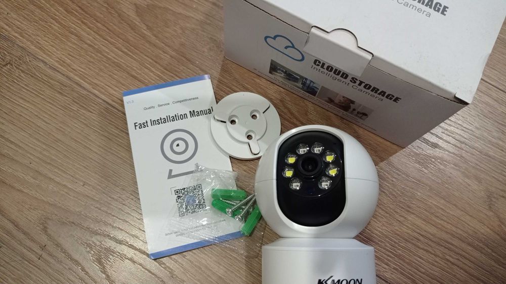 Câmera de filmar de segurança Kmoon HD