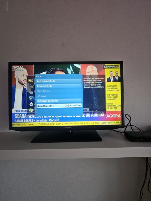 Samsung Smart TV LED 32" Full HD – UE32EH5300W com comando