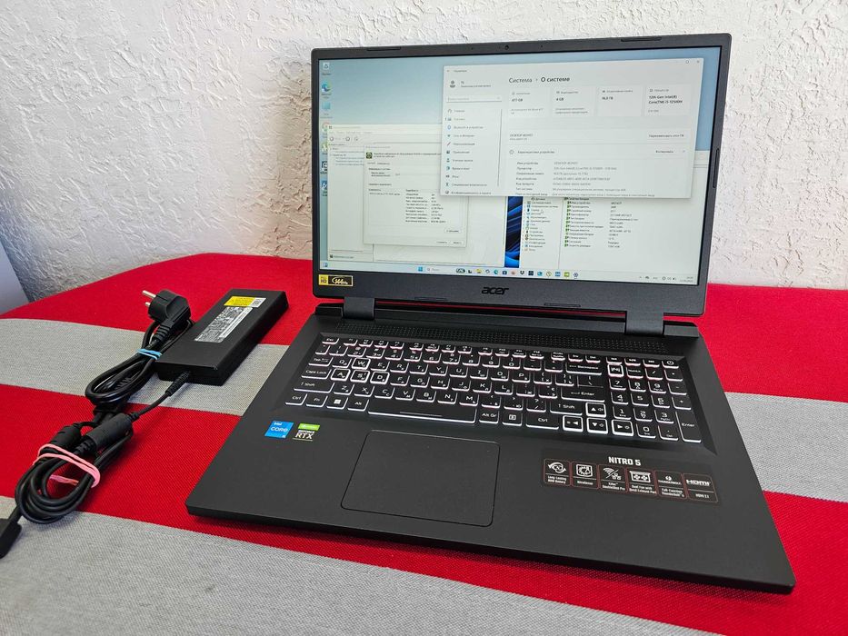 Ноутбук 17" Acer nitro 5