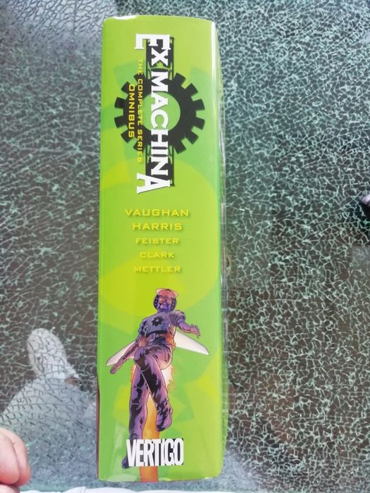 Ex Machina omnibus Brian K. Vaughan Vertigo Dc banda desenhada